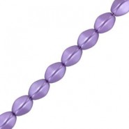 Abalorios Pinch beads de cristal Checo 5x3mm - Alabaster pastel lila 02010/25012